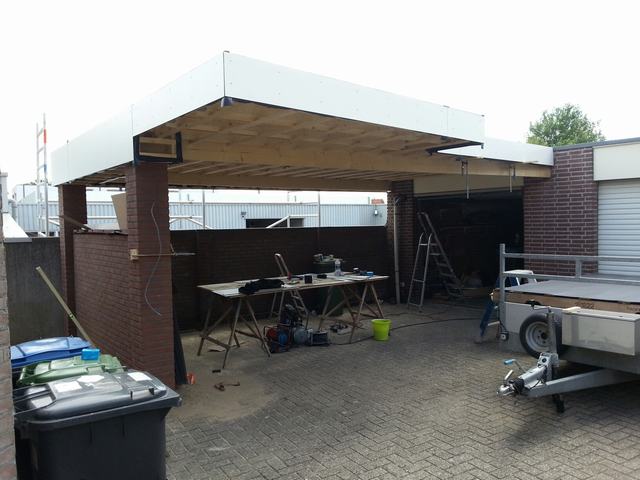 Carport met zwevend dak &ndash; foto 11