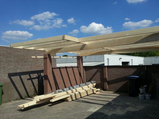 Carport met zwevend dak &ndash; foto 6
