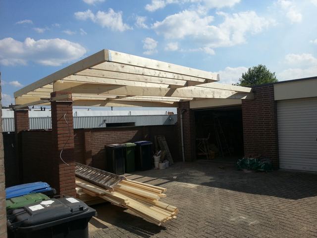 Carport met zwevend dak &ndash; foto 7