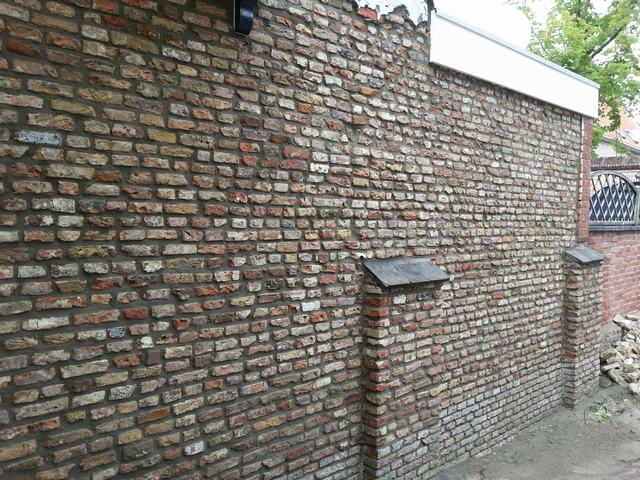 Monumentale muur herstellen