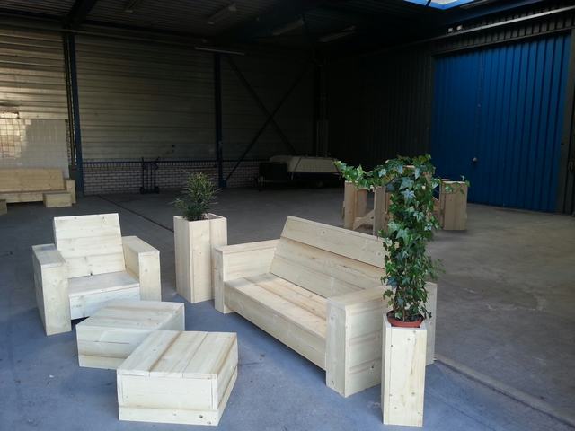 Steigerhouten meubels &ndash; foto 17