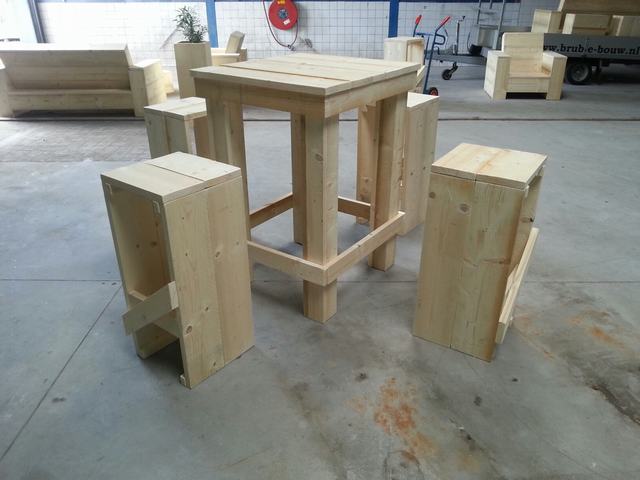 Steigerhouten meubels &ndash; foto 22